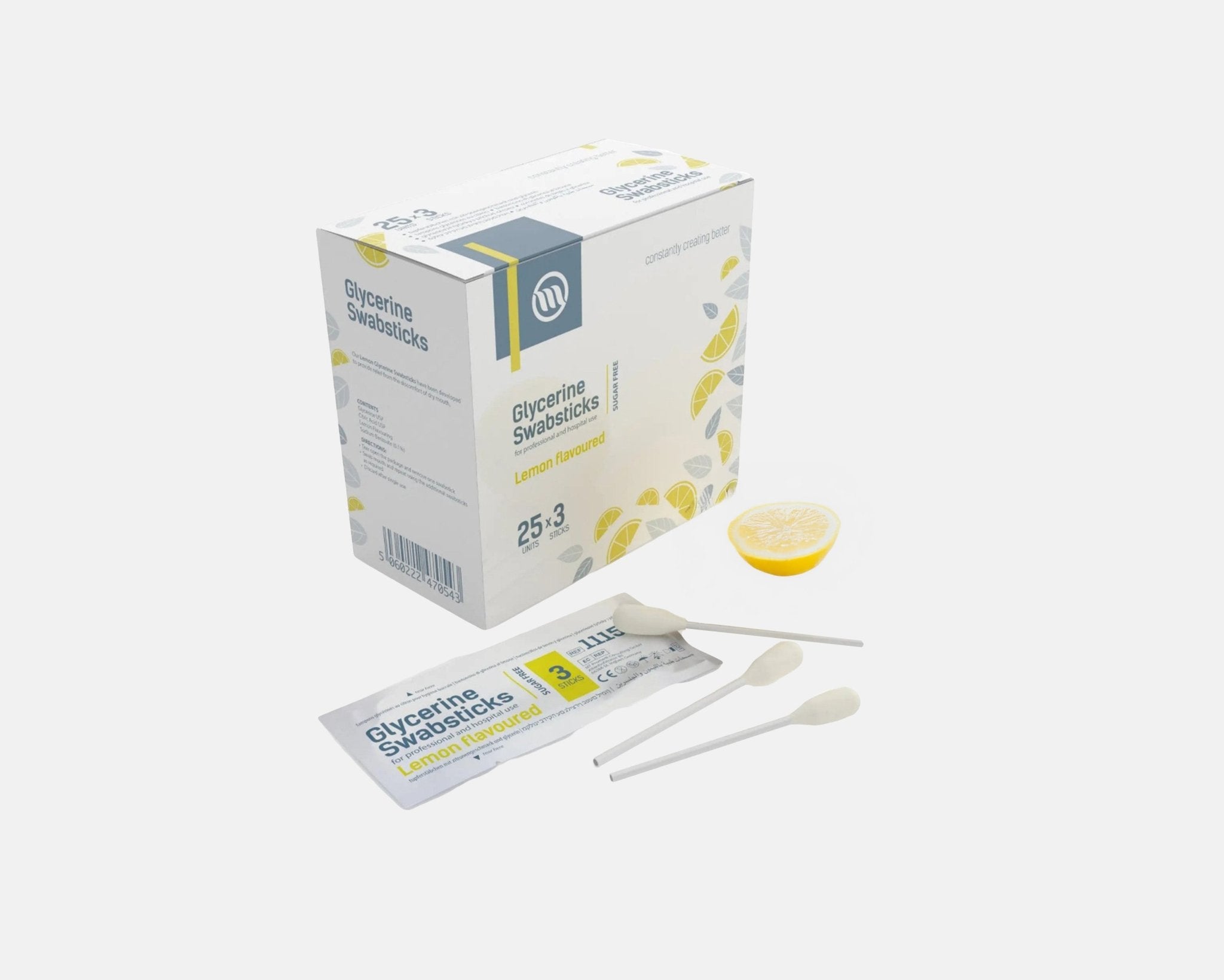 Bâtonnets Citron - Glycérine - VicartMed