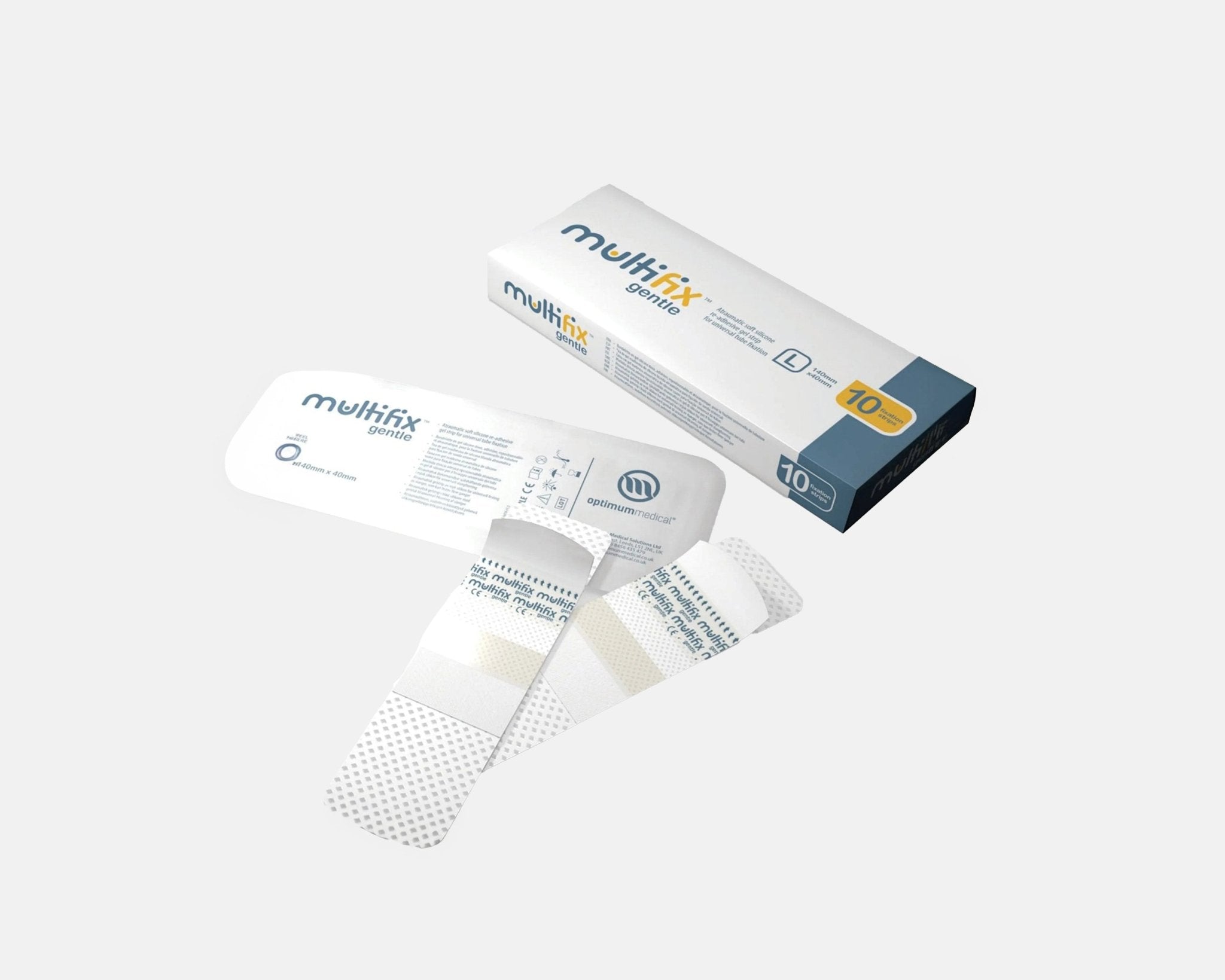 Multifix Gentle LARGE (140x40mm) - Fixation Cathéter urinaire et tubulures - VicartMed